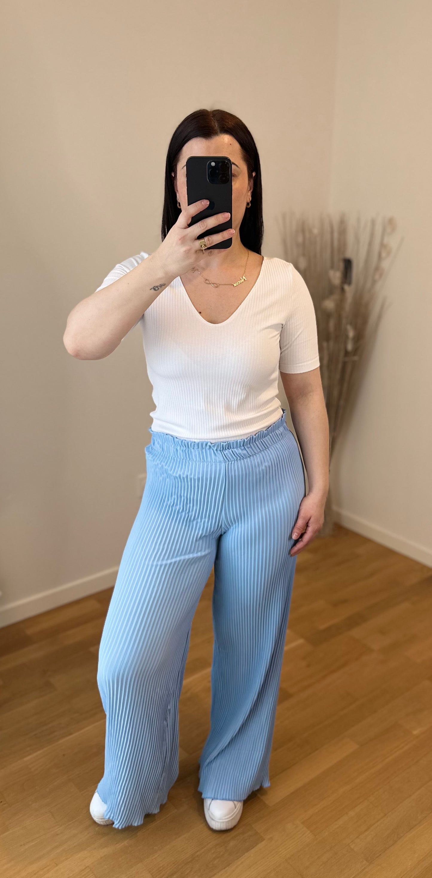 Pantalon Plissée Ana