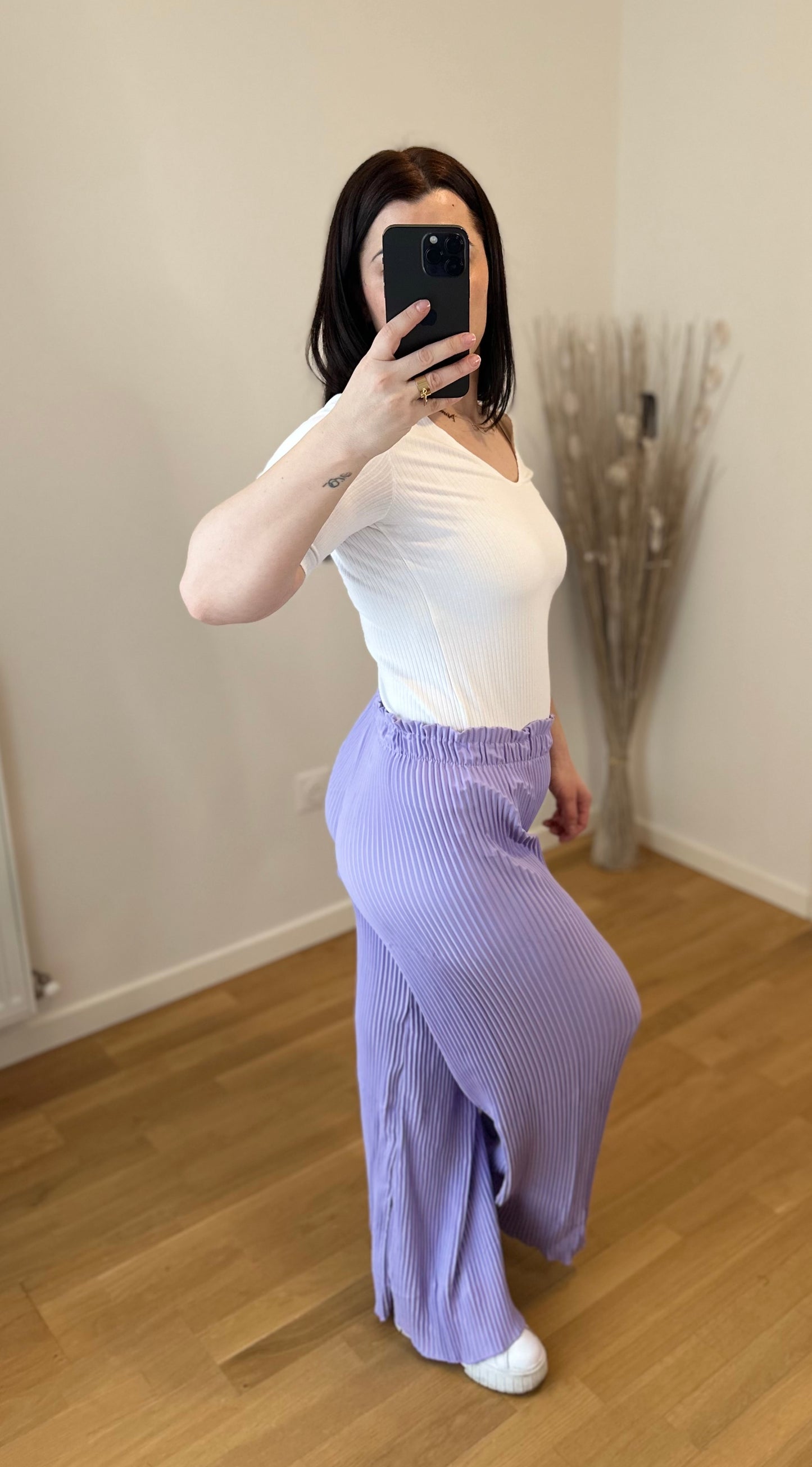 Pantalon Plissée Ana